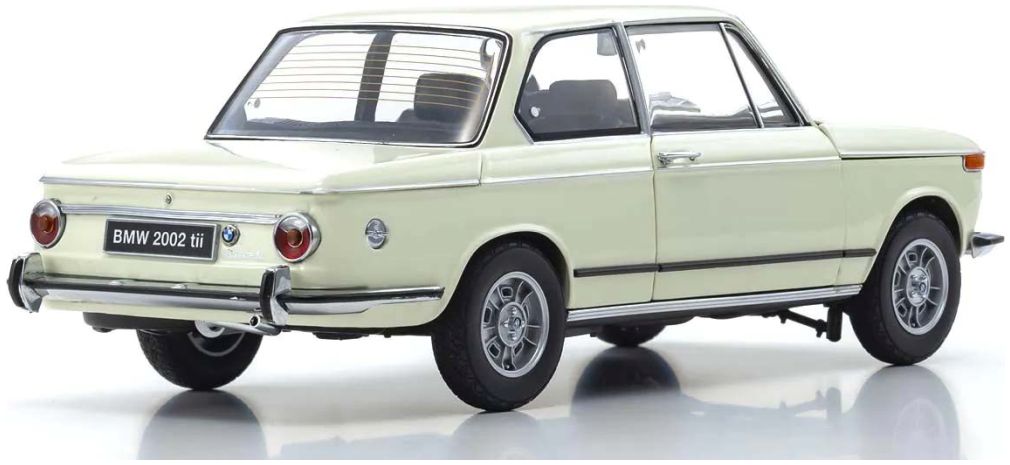 Available to Order – BMW 2002 Tii 1972 White 1:18 (KYO 08543W)