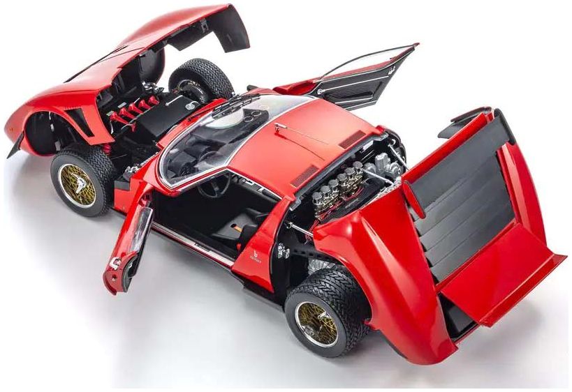 Available to Order – Lamborghini Miura SVR 1970 Red 1:12 (KYO 08625R)