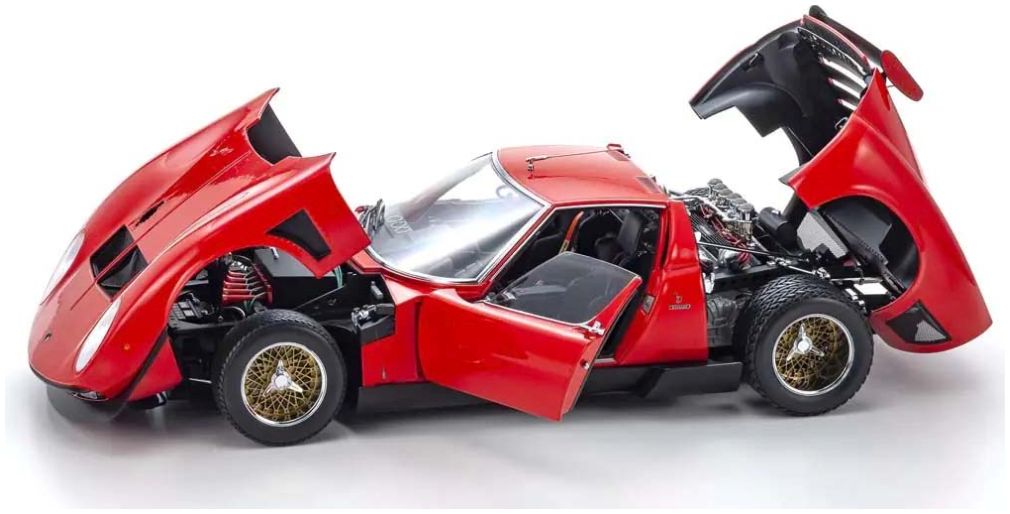 Available to Order – Lamborghini Miura SVR 1970 Red 1:12 (KYO 08625R)