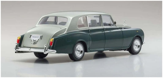 Available to Order – Rolls-Royce Phantom VI EWB 1968 Green-Silver 1:18 (KYO 08905GRS)