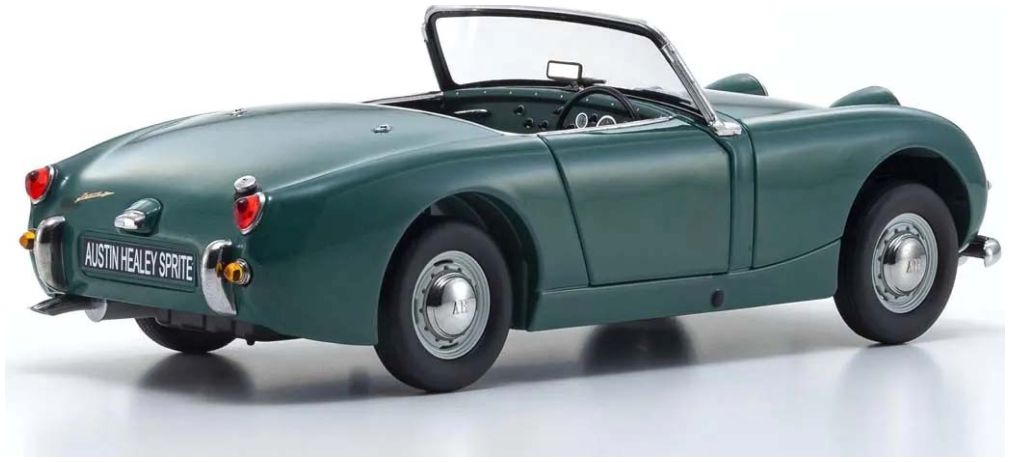 Available to Order – Austin Healey Sprite 1958 Leaf Green 1:18 (KYO 08953LG)