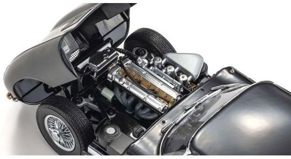 Available to Order – Jaguar E-Type 3.8L Coupe MK1 1961 Black 1:18 (KYO 08954BK)