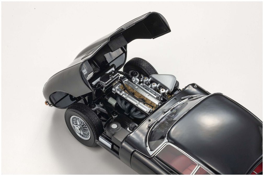 Available to Order – Jaguar E-Type 3.8L Coupe MK1 1961 Black 1:18 (KYO 08954BK)