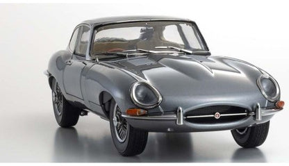 Available to Order – Jaguar E-Type 3.8L Coupe MK1 1961 Gun Metal 1:18 (KYO 08954GM)