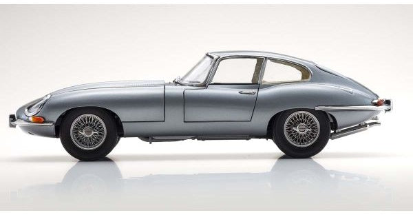 Available to Order – Jaguar E-Type 3.8L Coupe MK1 1961 Gun Metal 1:18 (KYO 08954GM)