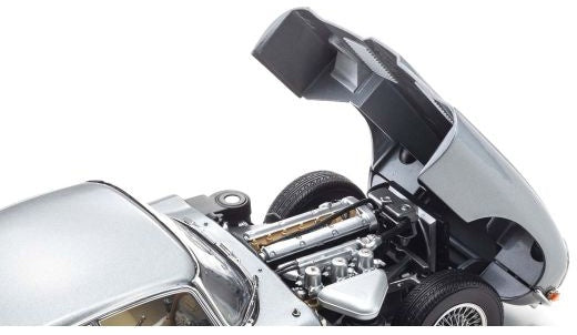 Available to Order – Jaguar E-Type 3.8L Coupe MK1 1961 Gun Metal 1:18 (KYO 08954GM)