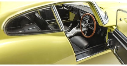Available to Order – Jaguar E-Type 3.8L Coupe MK1 1961 Pale Primrose 1:18 (KYO 08954LY)