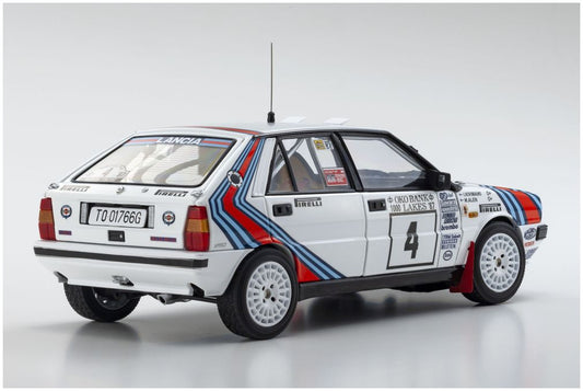 Available to Order – Lancia Delta HF 4WD 1000 Lakes 1987 Team Lancia Nr.4 1:18 (KYO 08960B)