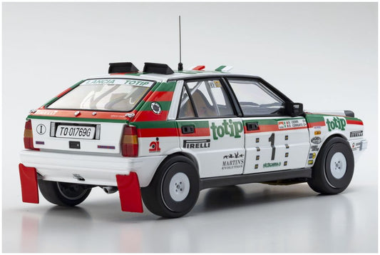 Available to Order – Lancia Delta HF 4WD Targa Florio 1987 Team Totip Nr.1 1:18 (KYO 08960C)