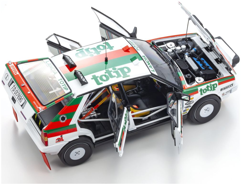Available to Order – Lancia Delta HF 4WD Targa Florio 1987 Team Totip Nr.1 1:18 (KYO 08960C)