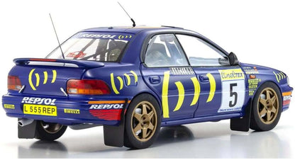Available to Order – Subaru Impreza Carlos Sainz Winner Monte Carlo 1995 Nr.5 1:18 (KYO 08962B)