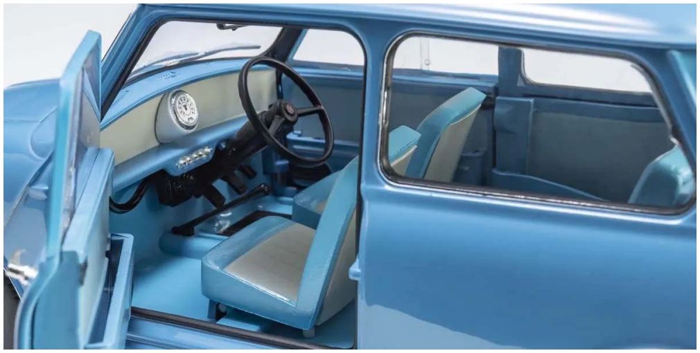 Available to Order – Morris Mini Minor Clipper Blue 1:18 (KYO 08964BL)