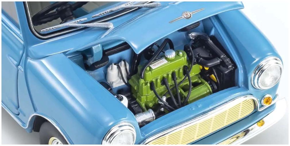 Available to Order – Morris Mini Minor Clipper Blue 1:18 (KYO 08964BL)