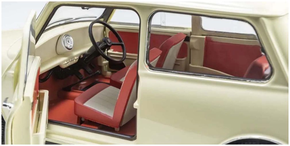 Available to Order – Morris Mini Minor Old English White 1:18 (KYO 08964W)