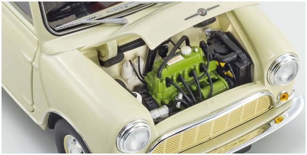 Available to Order – Morris Mini Minor Old English White 1:18 (KYO 08964W)