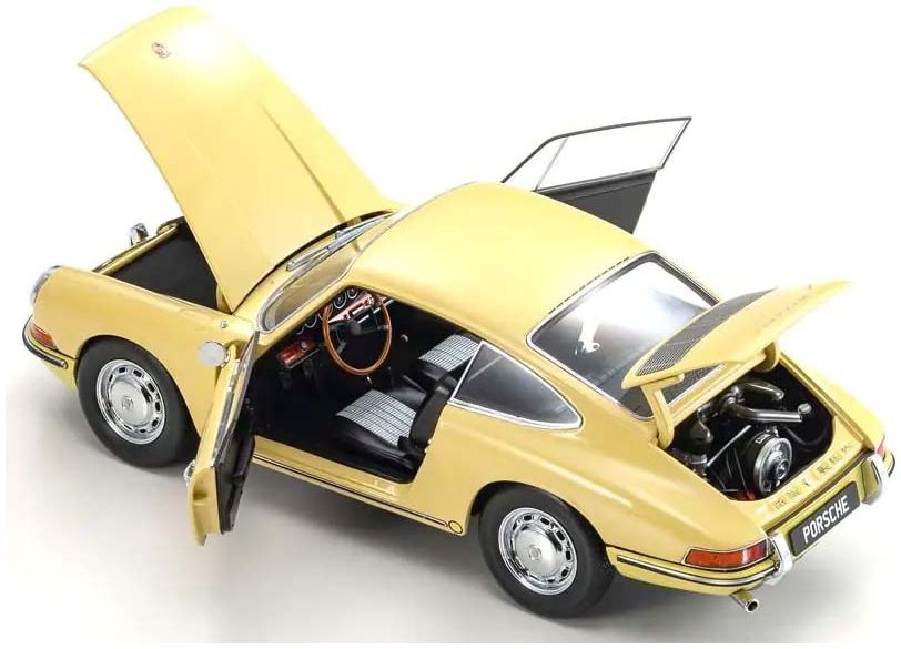 Available to Order – Porsche 911 2.0 (901) 1964 Champagne Yellow 1:18 (KYO 08969Y)