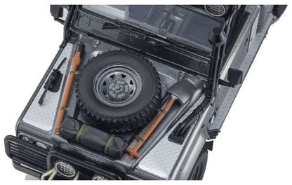 Available To Order – Land Rover Defender 2001 Tomb Raider Edition (Resin) 1:18 Kyosho Model (KYO R08903TR)