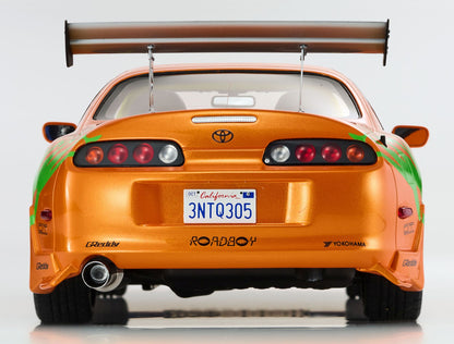 Resin - Toyota Supra Turbo Fast & Furious Orange / Decals - 1:12 1:12 Kyosho Model (view 4)