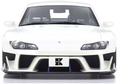 Samurai Collection Nissan Silvia S15 Khyzyl Saleem White 1:18 Kyosho Model (view 4)