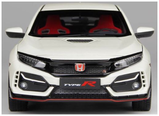 Available to Order – Honda Civic Type R FK8 2020 Championship White 1:18 (LCD 18005W)