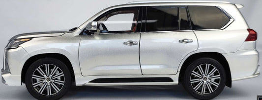 Available to Order – Lexus LX570 Silver 1:18 (LCD 18010S)