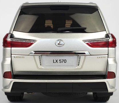 Available to Order – Lexus LX570 Silver 1:18 (LCD 18010S)