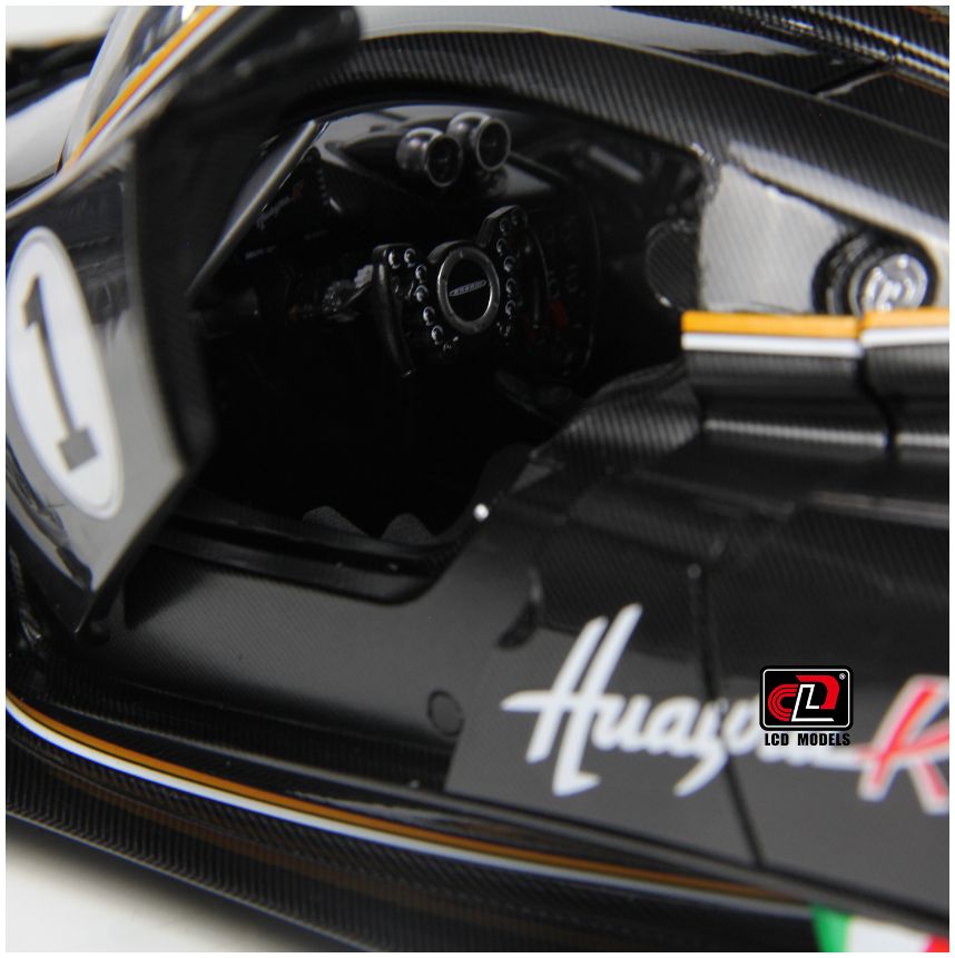 Available to Order – Pagani Huayra R Black Carbon 1:18 (LCD 18012K)