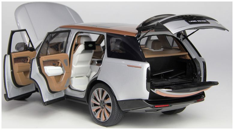 Available to Order – Land Rover Range Rover SV Serenity Silver 2022 1:18 (LCD 18017S)