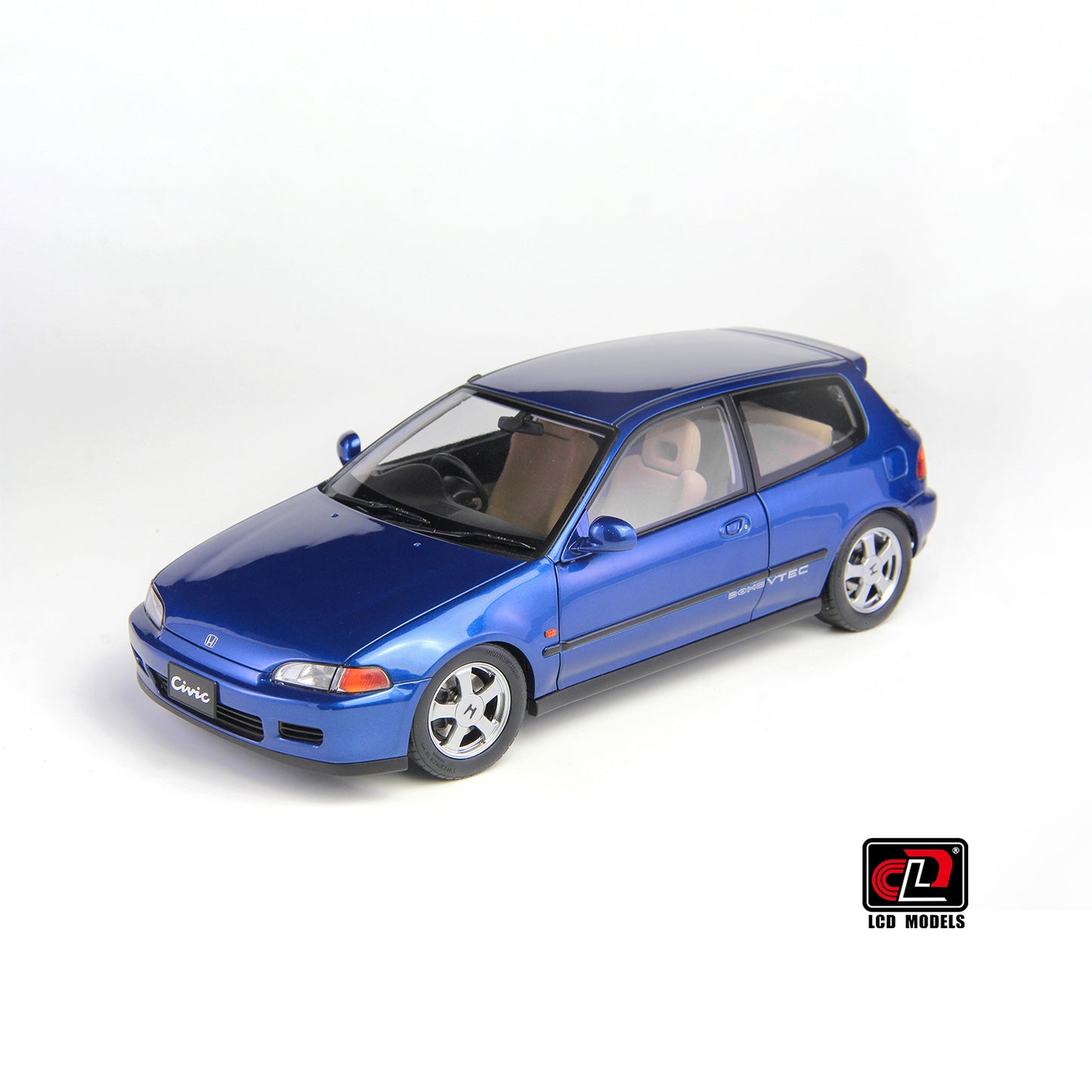 Available to Order – Honda Civic SiR II(EG6) Blue 1:18 (LCD 18018B)