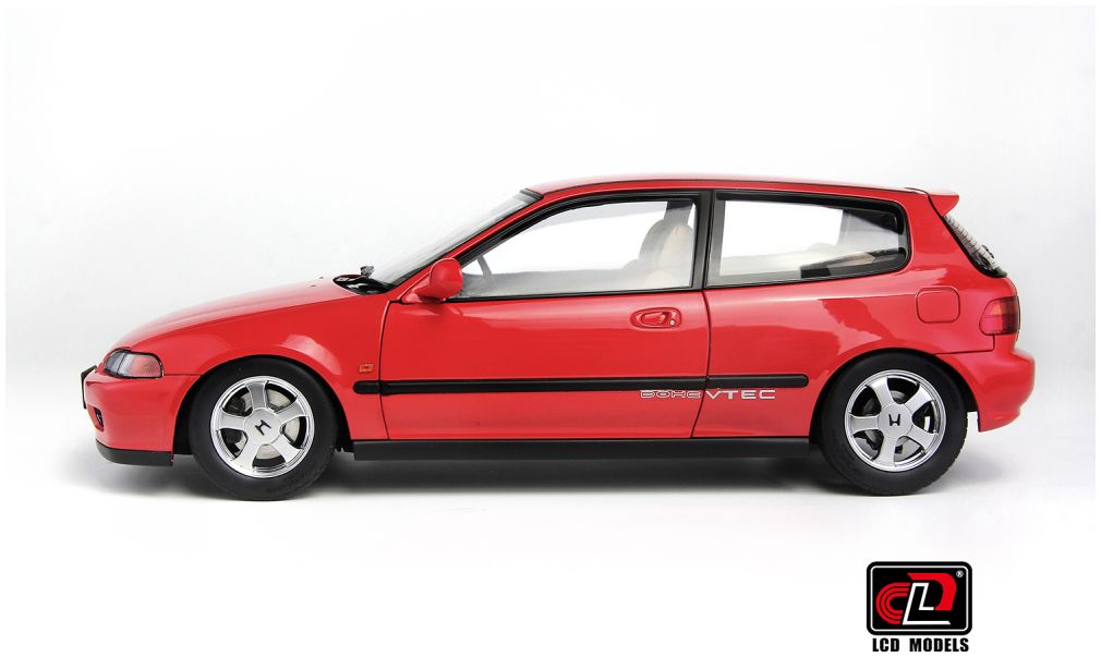 Available to Order – Honda Civic SiR II(EG6) Red 1:18 (LCD 18018R)