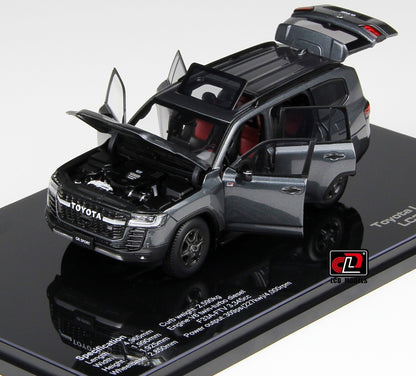 Available To Order – Toyota LC300-GR Sport Grey 1:43 LCD Models Model (LCD 43011GY)