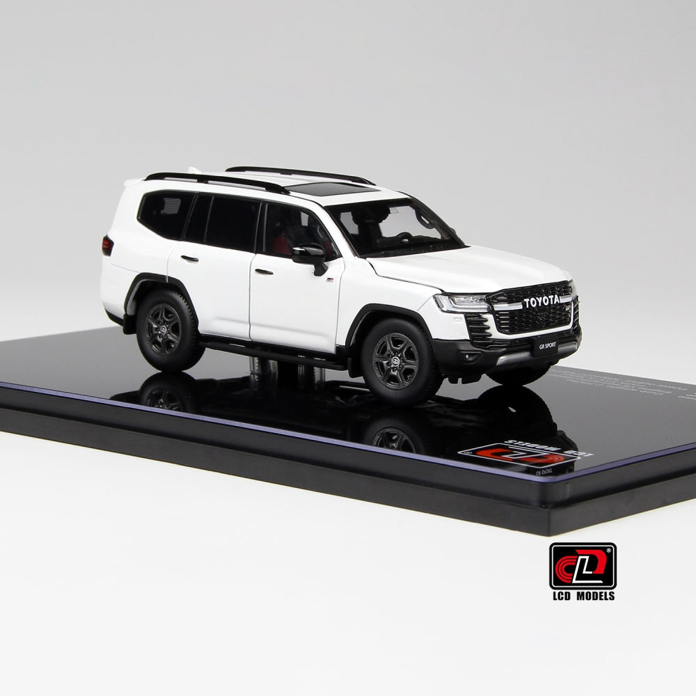 Available To Order – Toyota LC300-GR Sport White 1:43 LCD Models Model (LCD 43011W)