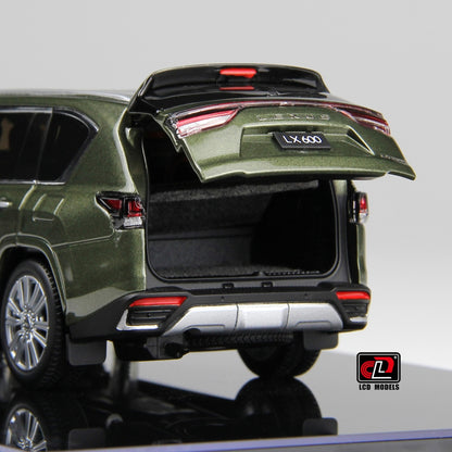 Available To Order – Lexus LX600 Nori Green 1:43 LCD Models Model (LCD 43013G)