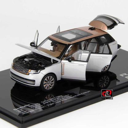 Available To Order – Land Rover Range Rover SV Serenity Silver 1:43 LCD Models Model (LCD 43014S)