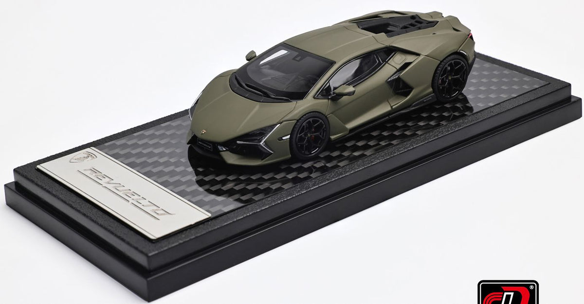 Available to Order – Lamborghini Revuelto Matte Green 1:64 LCD Models Model (LCD 64042MG)