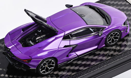 Lamborghini Revuelto Purple 1:64 LCD Models Model (view 2)
