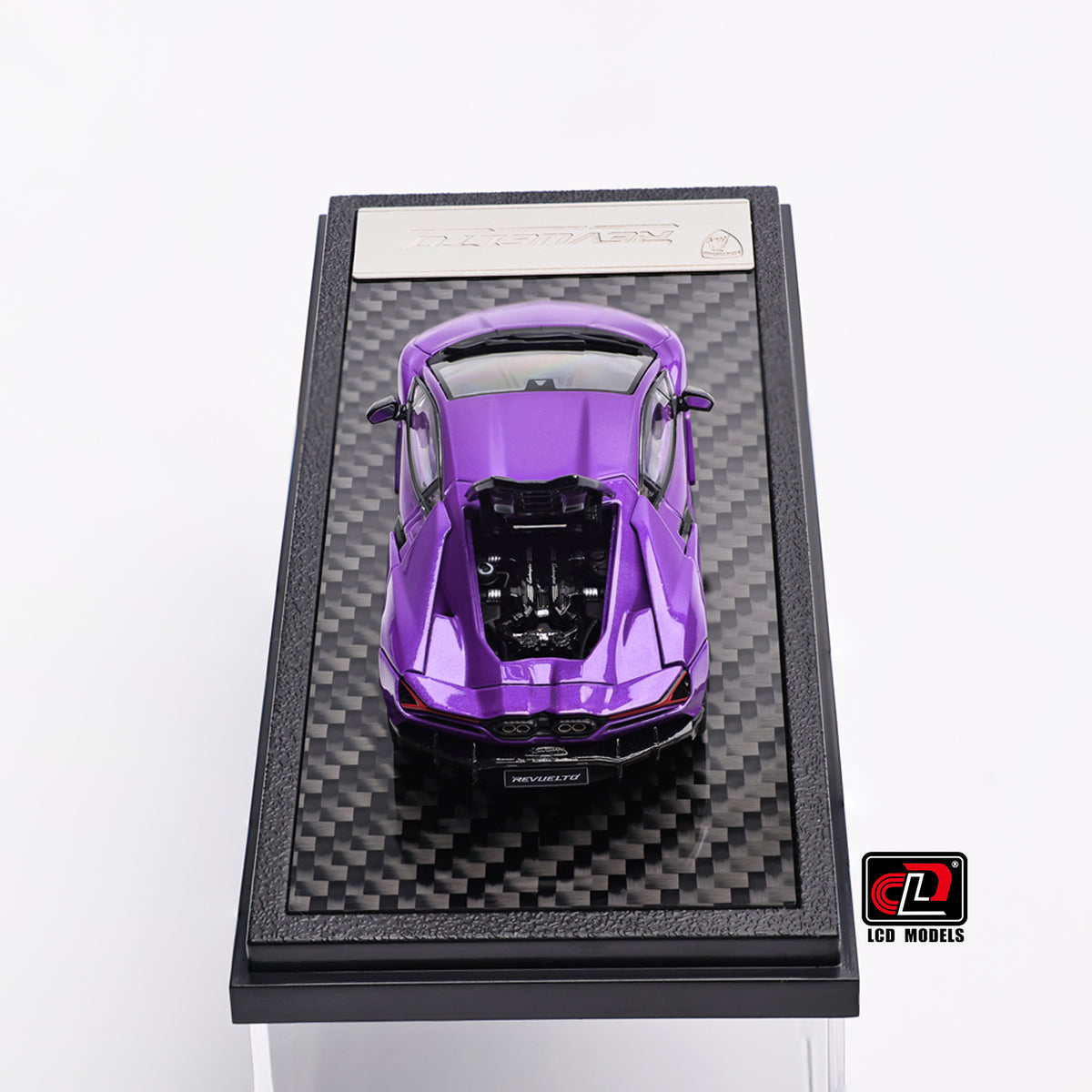 Available To Order – Lamborghini Revuelto Purple 1:64 LCD Models Model (LCD 64042P)