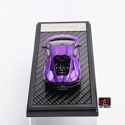Available To Order – Lamborghini Revuelto Purple 1:64 LCD Models Model (LCD 64042P)