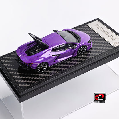 Available To Order – Lamborghini Revuelto Purple 1:64 LCD Models Model (LCD 64042P)