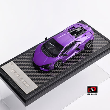 Available To Order – Lamborghini Revuelto Purple 1:64 LCD Models Model (LCD 64042P)