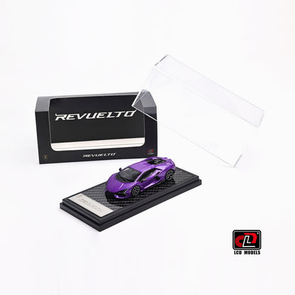 Available To Order – Lamborghini Revuelto Purple 1:64 LCD Models Model (LCD 64042P)