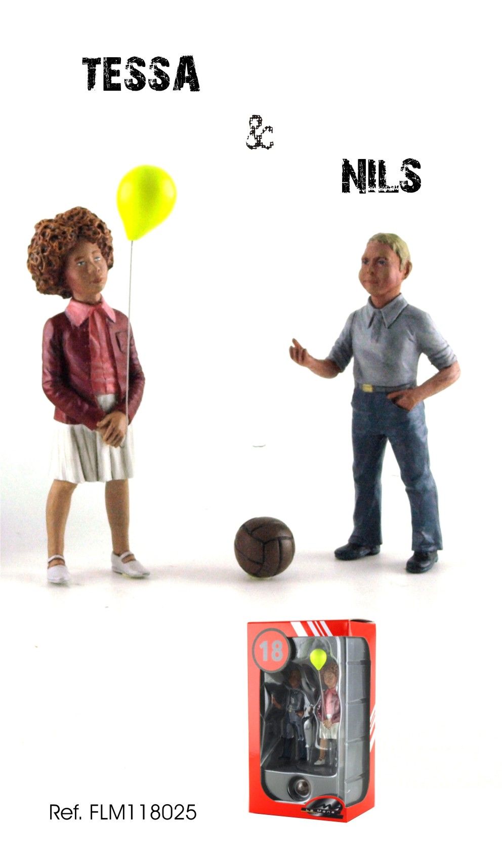 Tessa & Nils Figures 1:18 – diecast model (view 4)