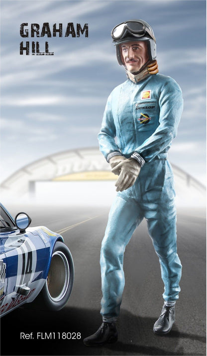 Graham Hill Figure 1:18 – diecast model (view 4)