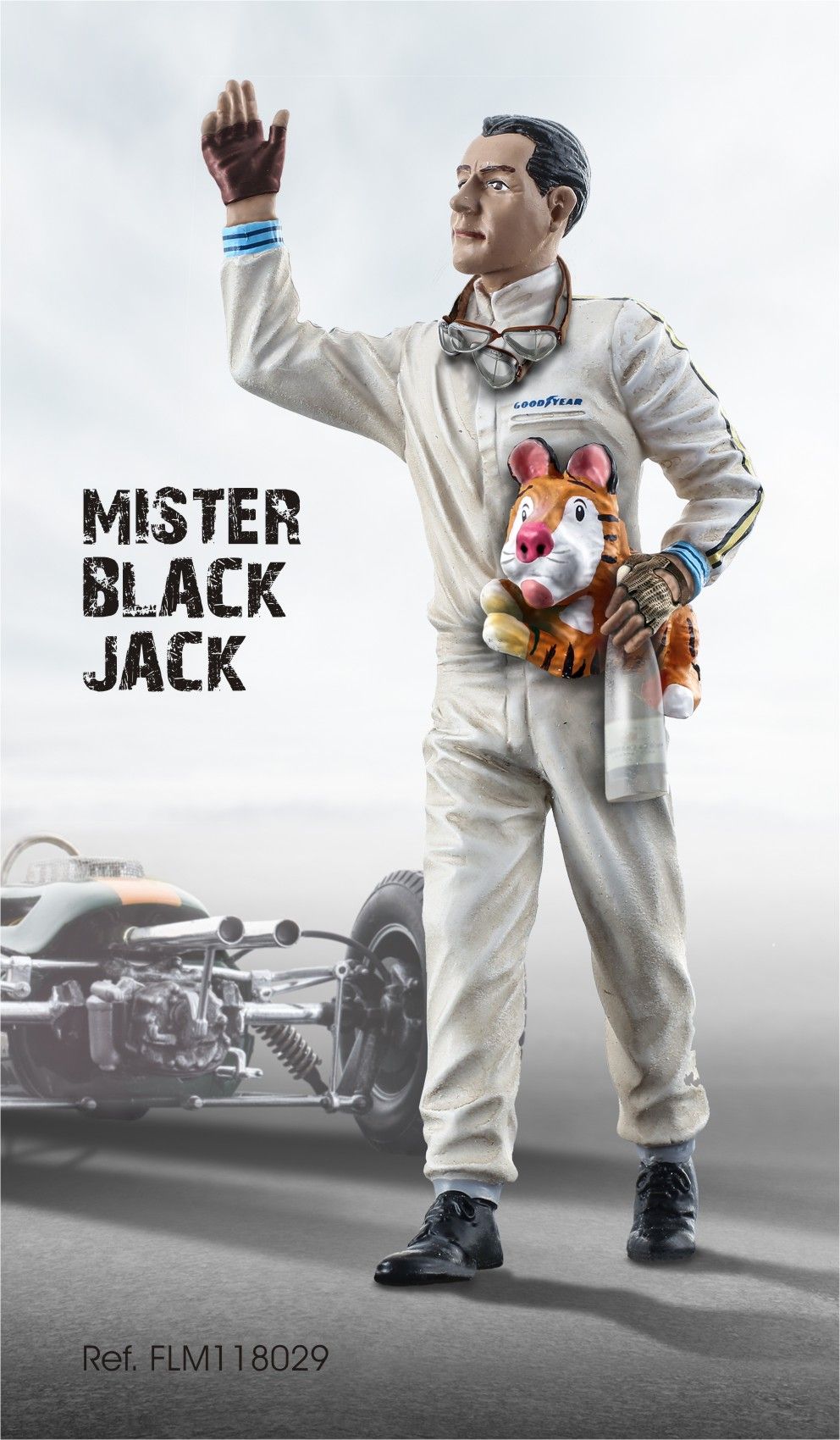 Jack Brabham Figure 1:18 – diecast model (view 4)