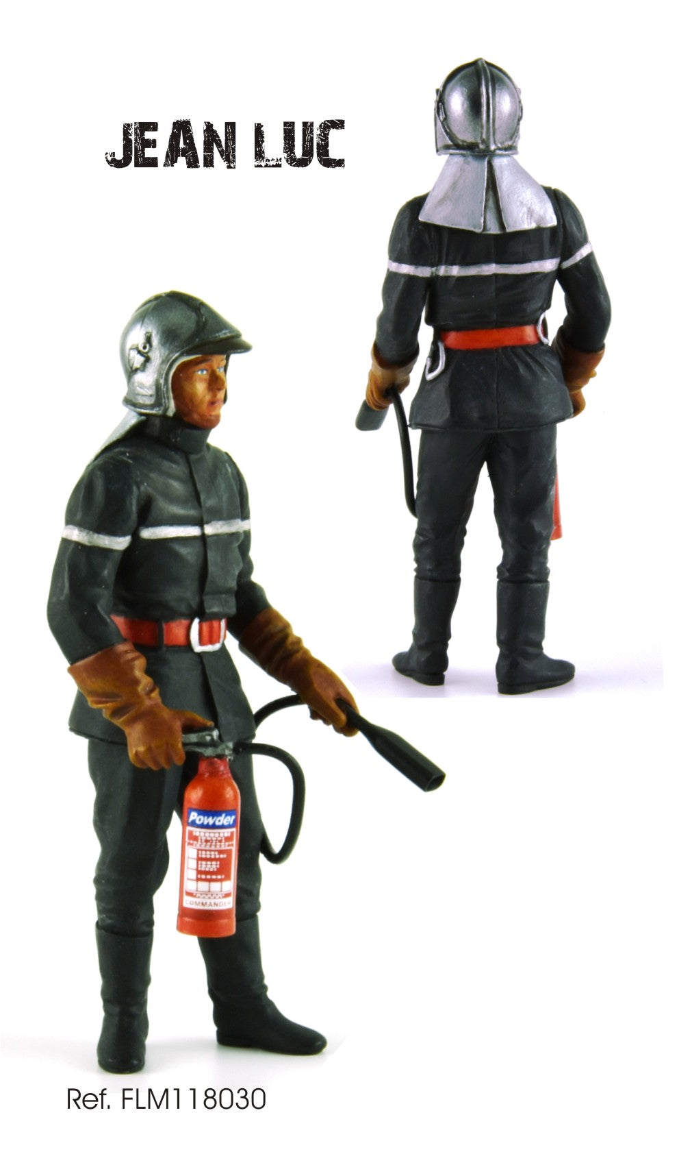 Fireman Jean-Luc Figure 1:18 – diecast model (view 5)