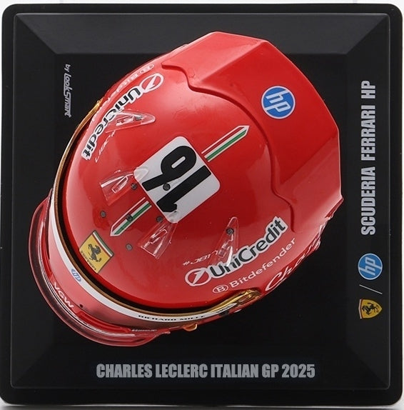 Charles Leclerc Italian GP 2025 Helmet 1:5 Looksmart Model (view 2)