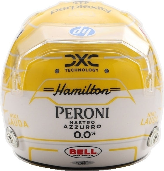 Lewis Hamilton Italian GP 2025 Helmet 1:5 Looksmart Model (view 5)