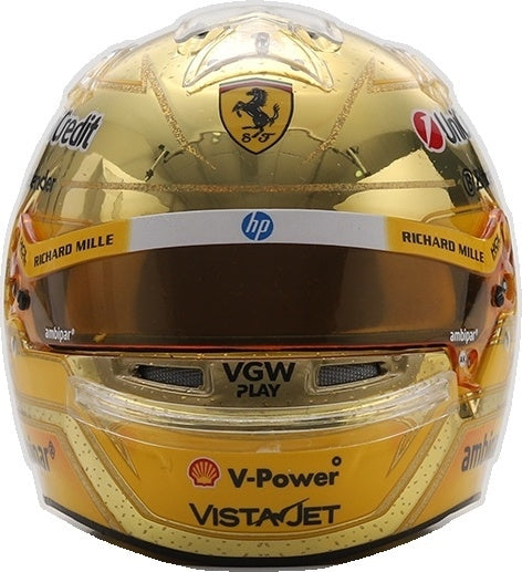 Lewis Hamilton Helmet Singapore GP 2025 1:5 Looksmart Model (view 3)