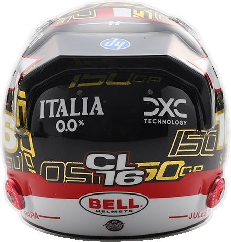 Available To Order – Charles Leclerc Scuderia Ferrari HP Abu Dhabi GP 2025 Helmet 1:5 Looksmart Model (LOO HEL028)