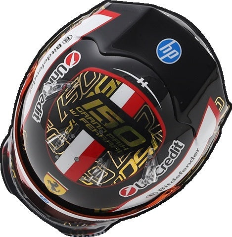 Available To Order – Charles Leclerc Scuderia Ferrari HP Abu Dhabi GP 2025 Helmet 1:5 Looksmart Model (LOO HEL028)